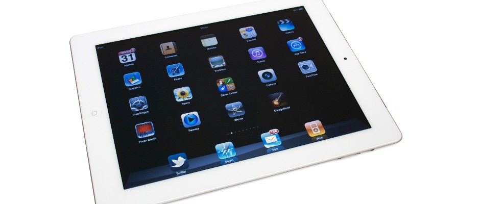 De iPad is zowel in zwart als wit verkrijgbaar